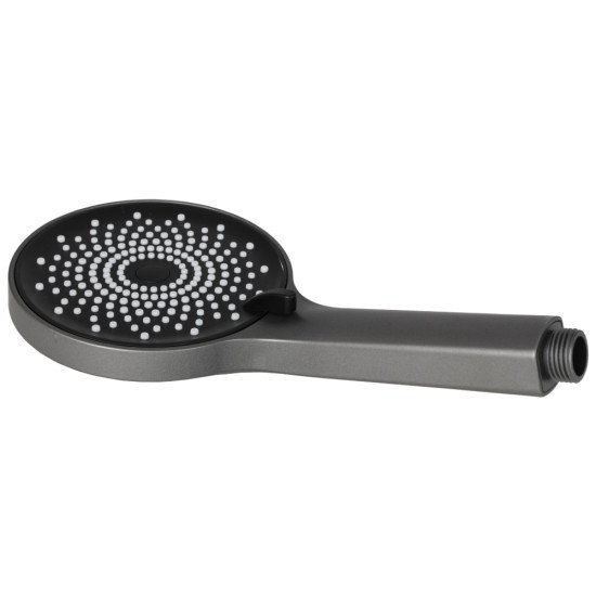 Лейка для ручного душа Lidz Niagara 32 120 мм округлая LDNIA32GRP48536 Graphite