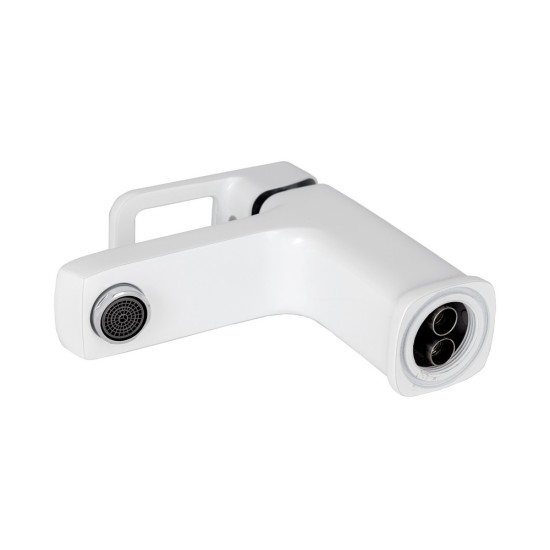 Смеситель для раковины Lidz Wawel 001 (k35) LDWAW001WHI45397 White