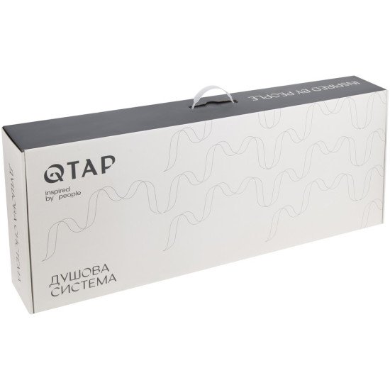 Душевая система универсальная Qtap Stenava New на три потребителя (с изливом) QTSTE111CRM45538 Chrome