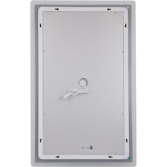 Дзеркало Lidz Orion (OR2) 500х800 з LED-підсвічуванням Touch, з антизапотіванням, з димером, рег. яскравості LDOR50080049291