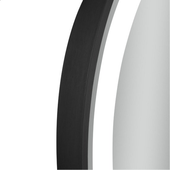 Дзеркало Qtap Gemini 800х700 з LED-підсвічуванням Touch, з антизапотіванням, з димером, рег. темп. кольору (3000-6500K) QT2578R8072B