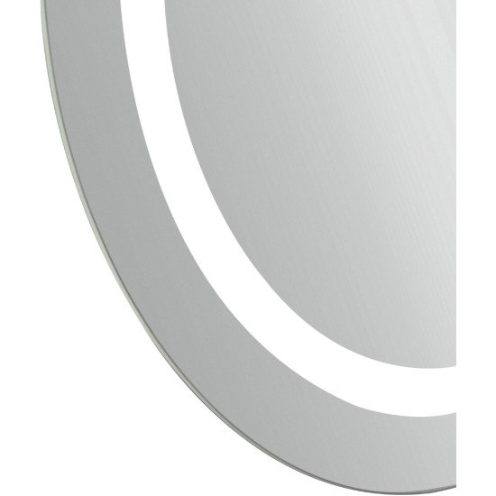 Дзеркало Qtap Gemini 650х900 з LED-підсвічуванням Touch, з антизапотіванням, з димером, рег. темп. кольору (3000-6500K) QT2578R6590