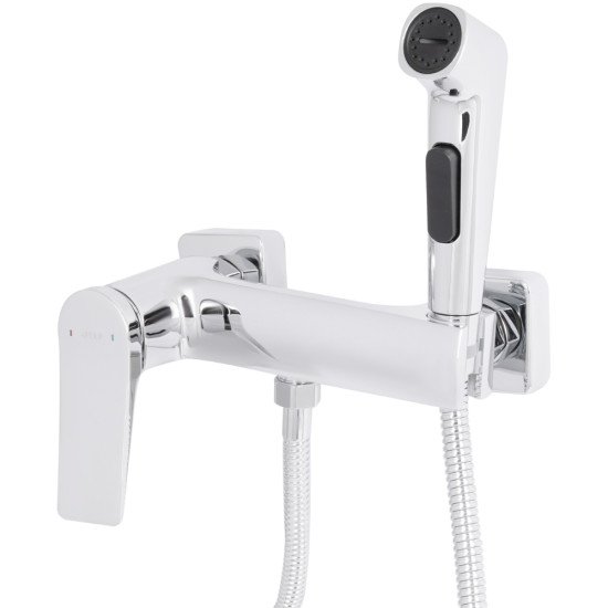 Набір для гігієнічного душу Qtap Nando  QTNAN262CRM48654 Chrome