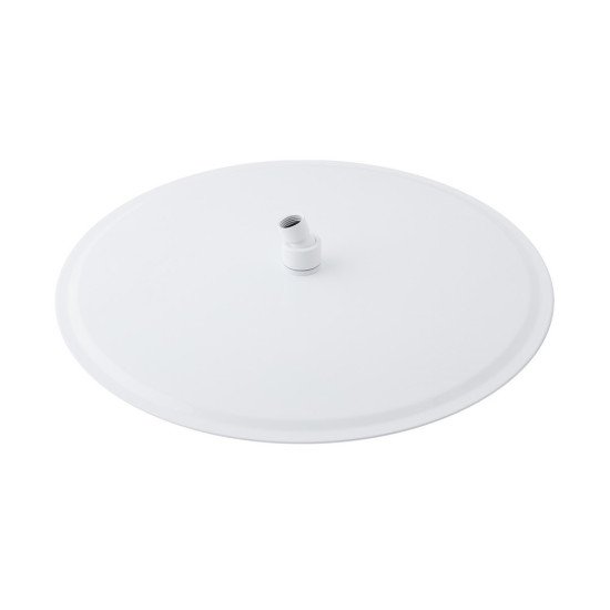 Лейка для верхнего душа Qtap Hlavova 400 мм округлая QTHLAS400O1ZWW White