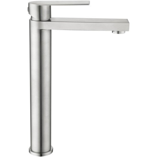 Смеситель для раковины высокий Lidz Nexus 001FH (k35) LDNEX001FHNKS49185 Nickel