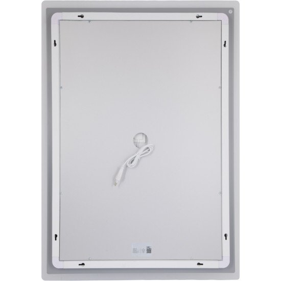 Дзеркало Lidz Orion (OR2) 600х800 з LED-підсвічуванням Touch, з антизапотіванням, з димером, рег. яскравості LDOR60080049292