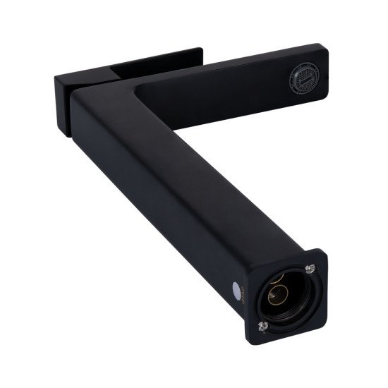 Смеситель для раковины Qtap Gemini высокий QTGEM269BLM45678 Black Matt