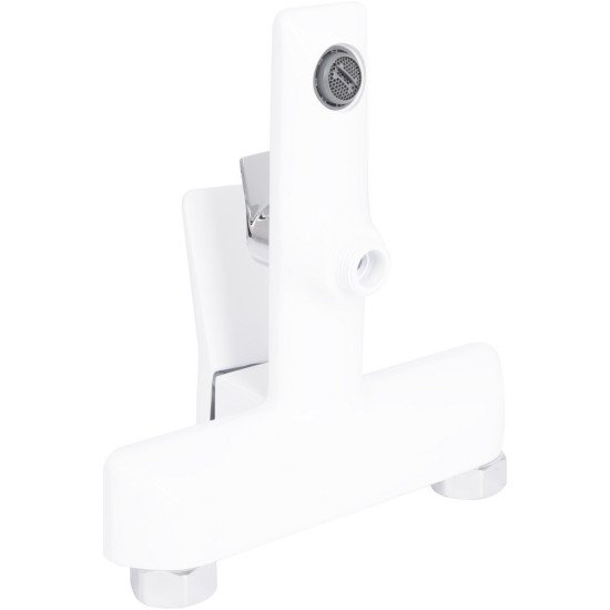 Змішувач для ванни Qtap Presto (з душовим гарнітуром) QTPRE259CRW45579 Chrome/White