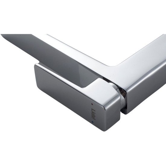 Змішувач латунний для раковини Lidz Orion 001FH високий (k25) LDORI001FHCRM48096 Chrome