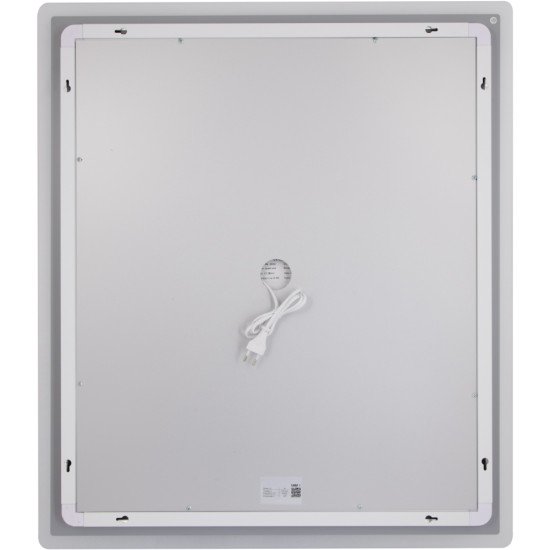 Дзеркало Lidz Orion (OR2) 700х800 з LED-підсвічуванням Touch, з антизапотіванням, з димером, рег. яскравості LDOR70080049293
