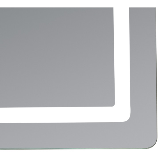 Дзеркало Qtap Mideya (MI2) 800х700 з LED-підсвічуванням Touch, з антизапотіванням, з димером, рег. яскравості QT2078NCF807048476