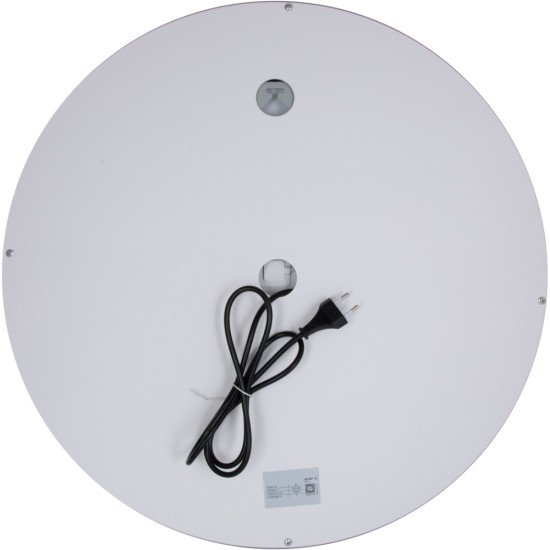 Дзеркало Qtap Mideya (MI6) R700 з LED-підсвічуванням Touch, з антизапотіванням, димером, рег. яскравості QT2078NCR7070W