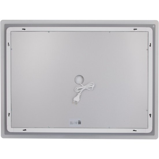 Дзеркало Lidz Orion (OR2) 800х600 з LED-підсвічуванням Touch, з антизапотіванням, з димером, рег. яскравості LDOR80060049294