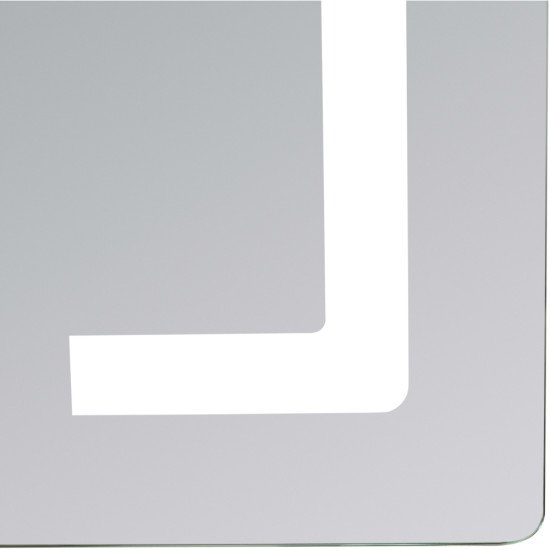 Дзеркало Lidz Kubis (KU2) 500х800 з LED-підсвічуванням Touch, з антизапотіванням, з димером, рег. яскравості LD78LF936508048448