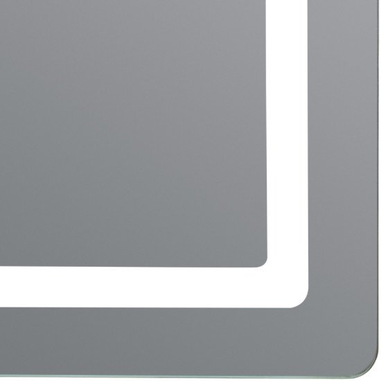 Дзеркало Qtap Mideya (MI2) 600х800 з LED-підсвічуванням Touch, з антизапотіванням, димером, рег. яскравості QT2078F6080