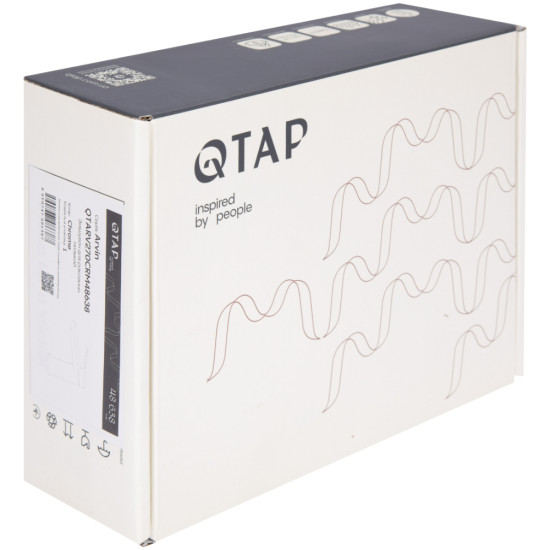 Змішувач для раковини низький Qtap Arvin  QTARV270CRM48638 Chrome