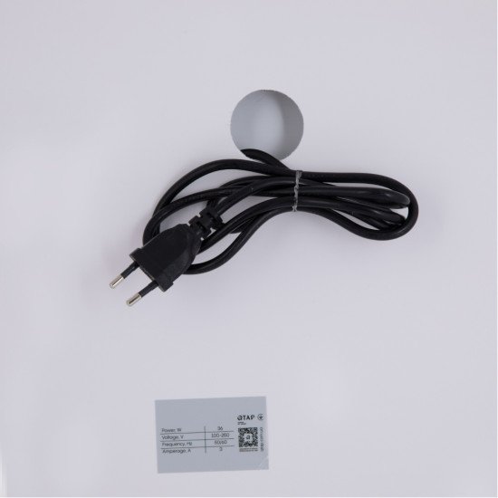 Дзеркало Qtap Cardinal 600х800 з LED-підсвічуванням Touch, з антизапотіванням, з димером, рег. темп. кольору (3000-6500K) QT0478C6080