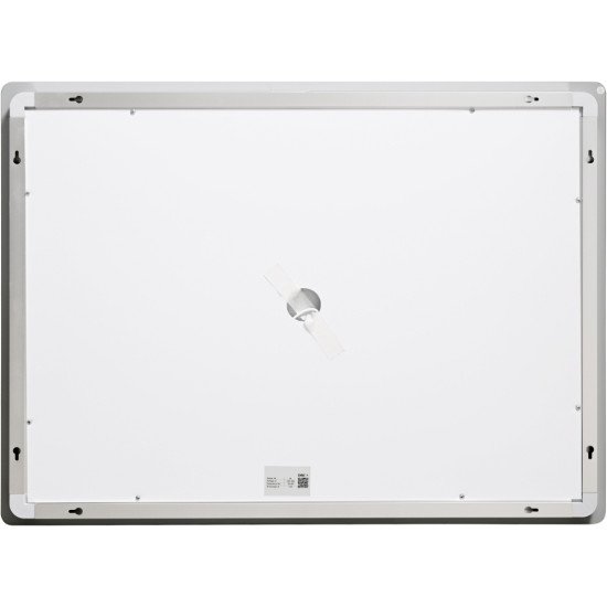 Дзеркало Lidz Kubis (KU2) 900х700 з LED-підсвічуванням Touch, з антизапотіванням, з димером, рег. яскравості LD78LF904907048452