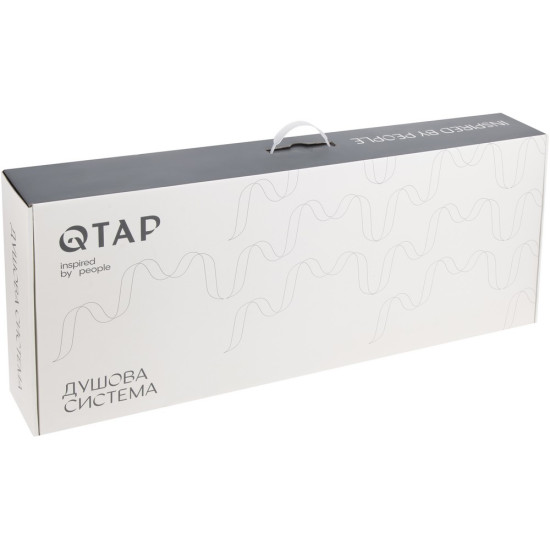 Душова система універсальна Qtap Presto на три споживача (з виливом) QTPRE111CRM45575 Chrome