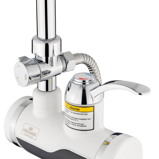 Проточный кран Kroner KRM Volt - CW191MDS с дисплеем