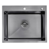 Кухонная мойка Kroner KRP Schwarze - 6050HM PVD (3.0/1.0 мм)