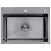 Кухонная мойка Kroner KRP Schwarze - 5843HM PVD (3.0/1.0 мм)