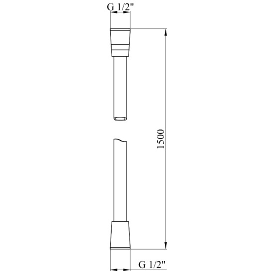 Шланг для душа Kroner Element 2860912923Z-5301