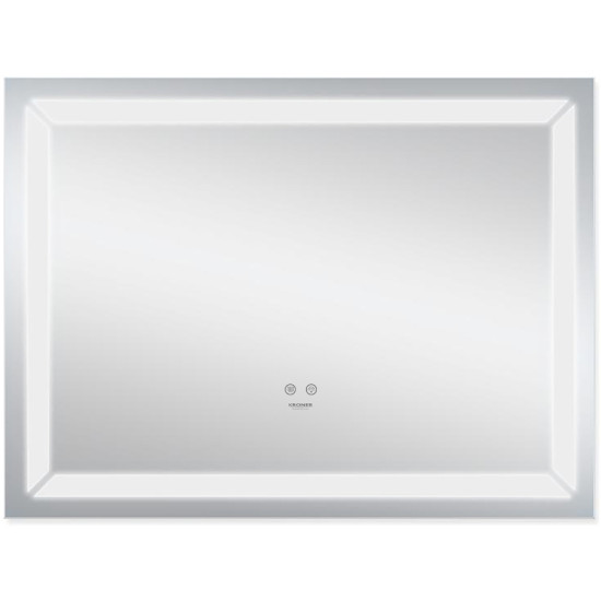 Дзеркало Kroner KRP Spiegel HR1 - 8060 з LED-підсвічуванням та антизапотіванням
