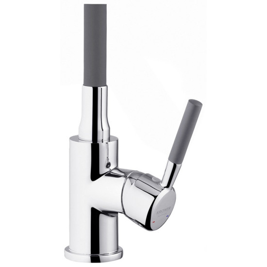Комплект кухонная мойка Kroner Derby-5050HM Brush + сушилка для посуды Kroner Matte-GRA4333-2 + смеситель Kuche-C132GRA + дозатор Spender-016