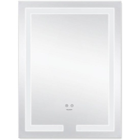 Дзеркало Kroner KRP Spiegel VR1 - 5080 з LED-підсвічуванням та антизапотіванням