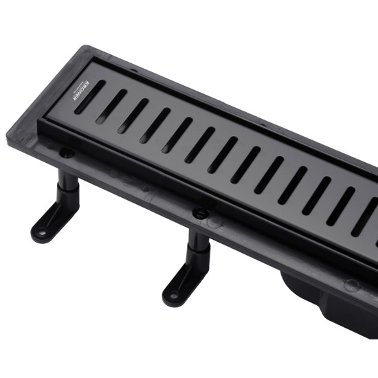 Трап линейный Kroner KRP Harz SCH60 Sektion Schwarz