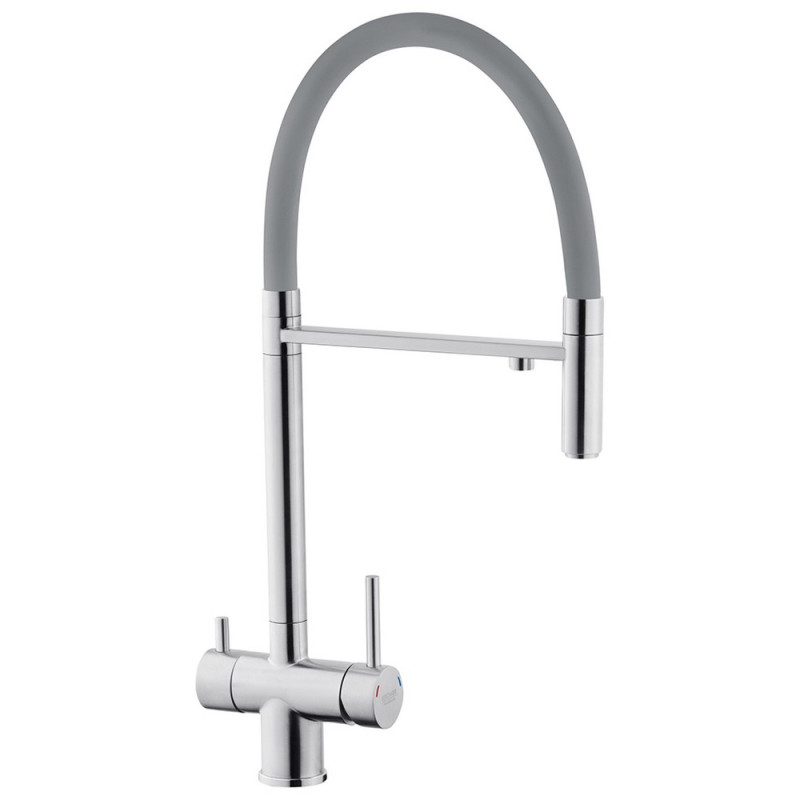 Змішувач для кухні з підключенням до фільтра Kroner KRP Edelstahl Klassisch - ESG03815GRA