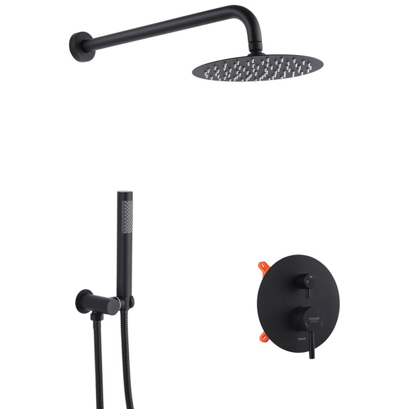 Душевая система скрытого монтажа Kroner KRP Edelstahl Klassisch - SCH082