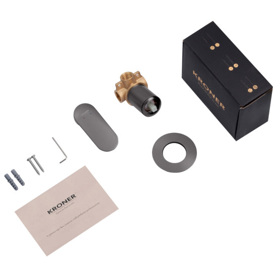 Смеситель скрытого монтажа для душа Kroner Element 211433-5301