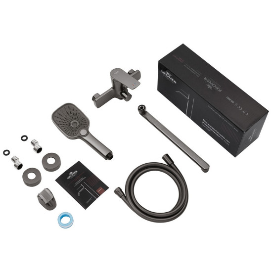 Смеситель для ванны Kroner KRP Makon-GRP070