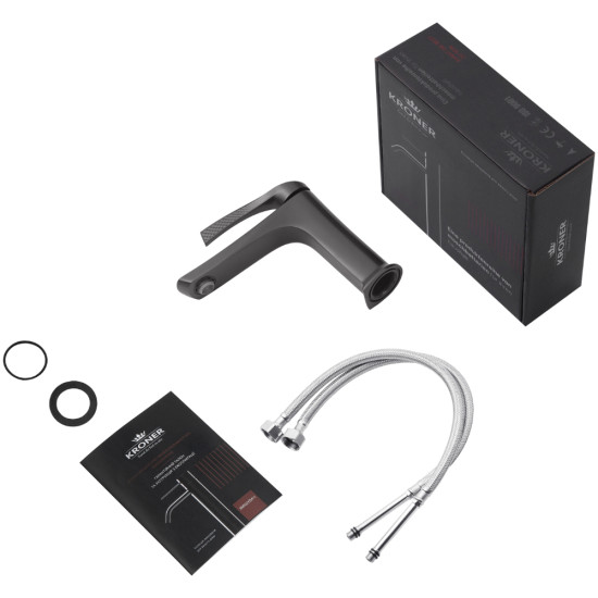 Смеситель для раковины Kroner KRP Axis Line - GRP010