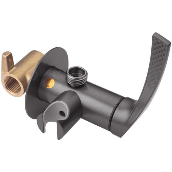 Набор для гигиенического душа скрытого монтажа со смесителем Kroner KRP Axis Line - GRP082