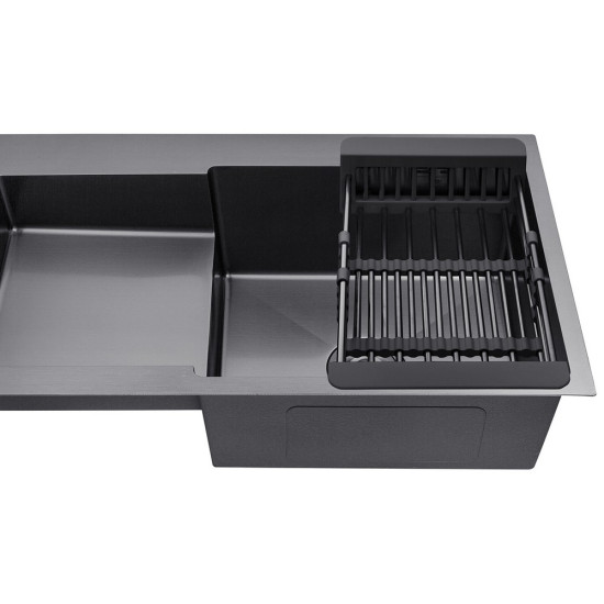 Набор 3в1 Kroner KRP Schwarze - 7848RHM PVD (3.0/1.0 мм) + Kroner KRP Spender - 026 + Kroner KRP Edelstahl Klassisch - PVD03917