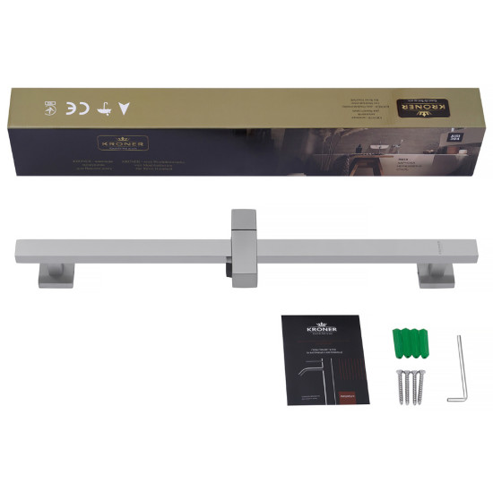 Штанга для душа Kroner KRP Edelstahl Kubus - ESG230