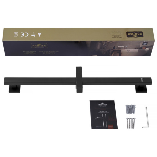 Штанга для душа Kroner KRP Edelstahl Kubus - SCH230