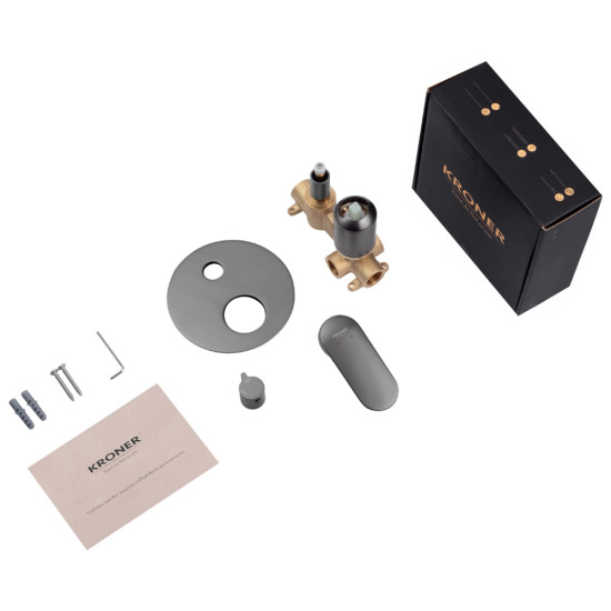 Смеситель скрытого монтажа для душа Kroner Element 211337-5301
