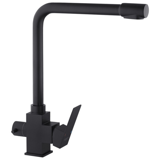 Смеситель для кухни с подключением к фильтру Kroner KRP Edelstahl Kubus - SCH03810