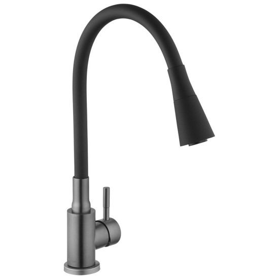 Набор 3в1 Kroner KRP Schwarze - 7849RHM PVD (3.0/1.0 мм) + Kroner KRP Edelstahl Klassisch - PVD031BLK + Kroner KRP Spender - 026