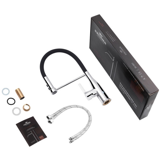 Смеситель для кухни Kroner KRP Ersel - C03111BLK