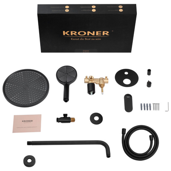 Душевая система Kroner Element 211335B-3801