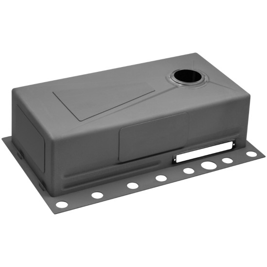 Кухонна мийка Kroner KRP Schwarze - SET7545F4HM PVD (3.0/0.8 мм)
