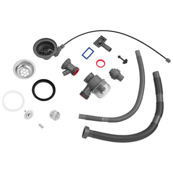 Кухонная мойка Kroner KRP Schwarze - SET7546HM PVD (3.0/0.7 мм)