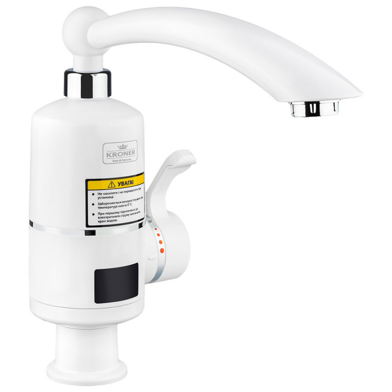 Проточний кран Kroner KRM Volt - CW092 з дисплеєм