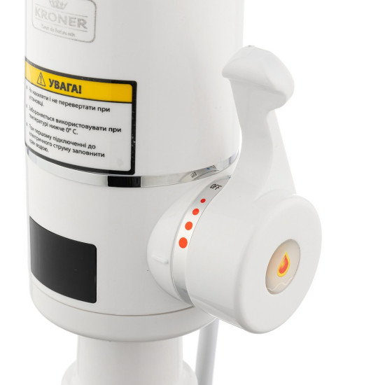 Проточний кран Kroner KRM Volt - CW092 з дисплеєм