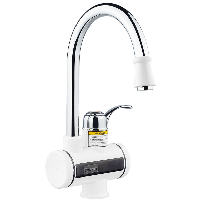 Проточний кран Kroner KRM Volt - CW091 з дисплеєм